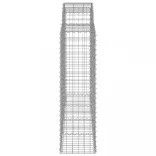 11 db íves horganyzott vas gabion kosár 200x50x140/160 cm