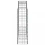 18 db íves horganyzott vas gabion kosár 200x50x140/160 cm