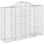 30 db íves horganyzott vas gabion kosár 200x50x140/160 cm
