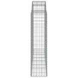8 db íves horganyzott vas gabion kosár 200x50x160/180 cm
