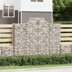 13 db íves horganyzott vas gabion kosár 200x50x160/180 cm