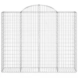 13 db íves horganyzott vas gabion kosár 200x50x160/180 cm