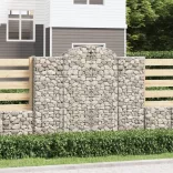 20 db íves horganyzott vas gabion kosár 200x50x160/180 cm