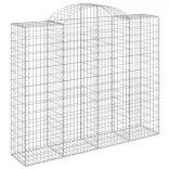 20 db íves horganyzott vas gabion kosár 200x50x160/180 cm