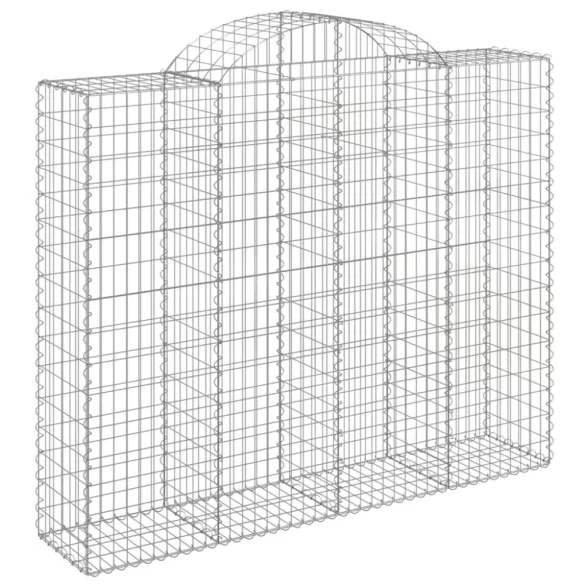 20 db íves horganyzott vas gabion kosár 200x50x160/180 cm
