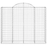 20 db íves horganyzott vas gabion kosár 200x50x160/180 cm