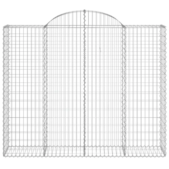 20 db íves horganyzott vas gabion kosár 200x50x160/180 cm