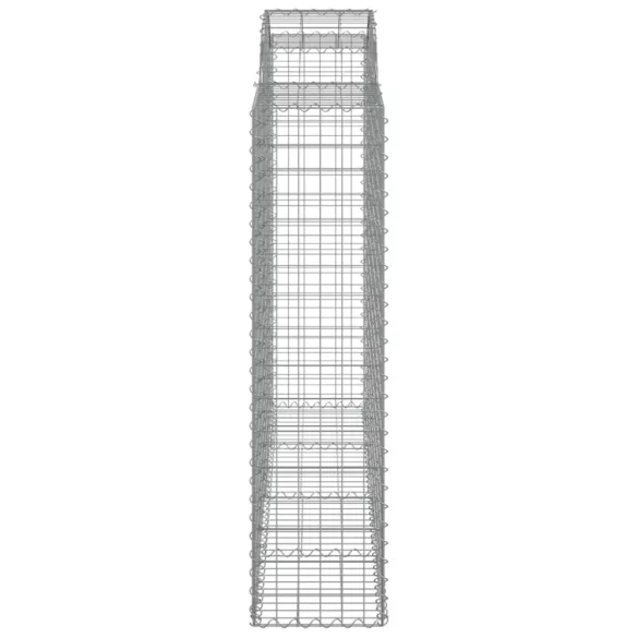 20 db íves horganyzott vas gabion kosár 200x50x160/180 cm