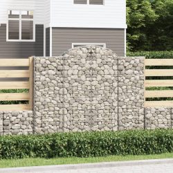 25 db íves horganyzott vas gabion kosár 200x50x160/180 cm