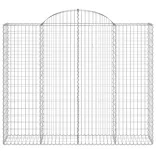 25 db íves horganyzott vas gabion kosár 200x50x160/180 cm