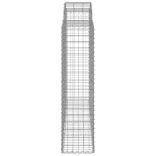 25 db íves horganyzott vas gabion kosár 200x50x160/180 cm