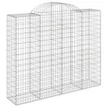30 db íves horganyzott vas gabion kosár 200x50x160/180 cm