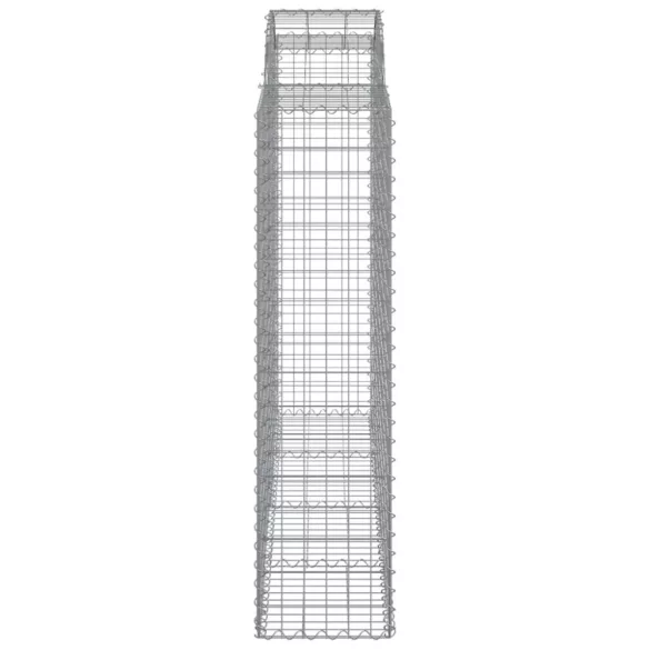 30 db íves horganyzott vas gabion kosár 200x50x160/180 cm