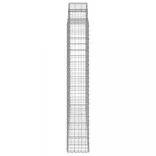 8 db íves horganyzott vas gabion kosár 200x50x180/200 cm