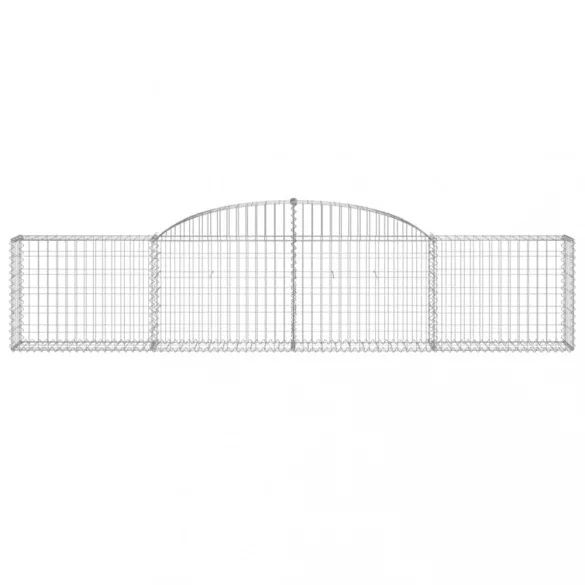 13 db íves horganyzott vas gabion kosár 300x30x60/80 cm