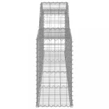 20 db íves horganyzott vas gabion kosár 300x30x60/80 cm