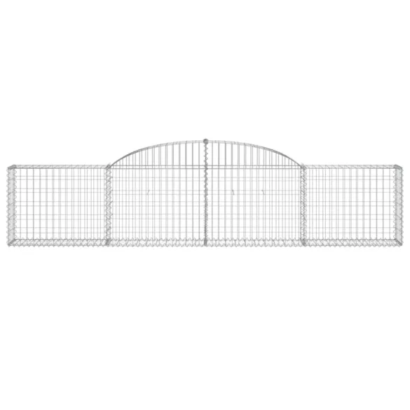 30 db íves horganyzott vas gabion kosár 300x30x60/80 cm