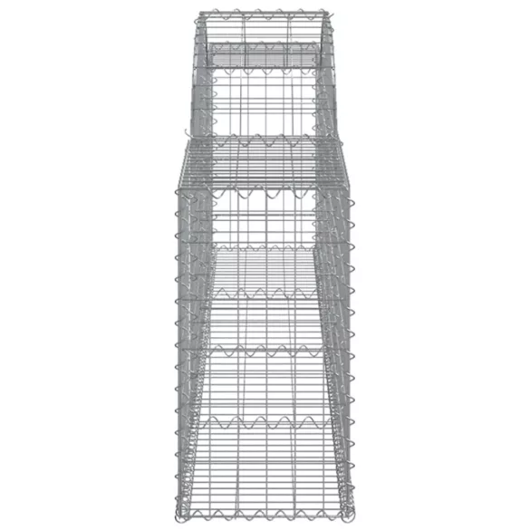 30 db íves horganyzott vas gabion kosár 300x30x60/80 cm