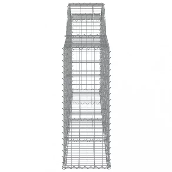 13 db íves horganyzott vas gabion kosár 300x30x80/100 cm