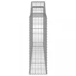 9 db íves horganyzott vas gabion kosár 300 x 30 x 100/120 cm
