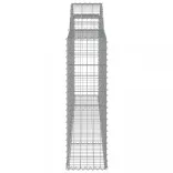 11 db íves horganyzott vas gabion kosár 300 x 30 x 100/120 cm