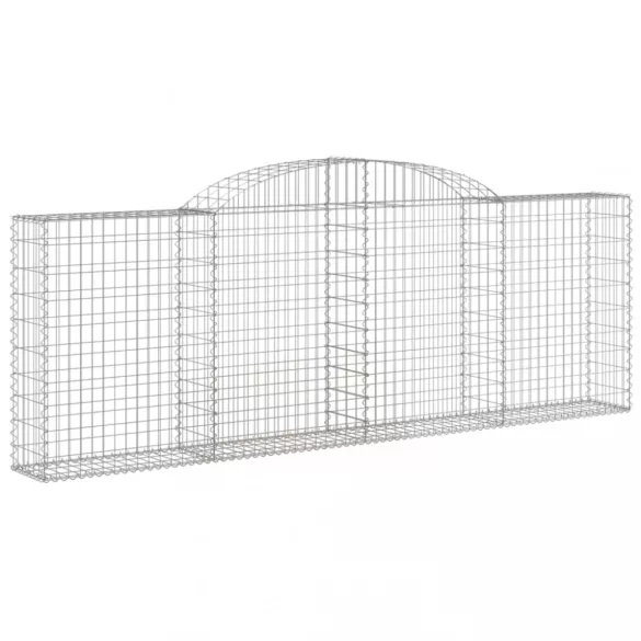 20 db íves horganyzott vas gabion kosár 300 x 30 x 100/120 cm