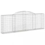 30 db íves horganyzott vas gabion kosár 300 x 30 x 100/120 cm