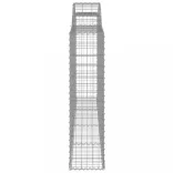 13 db íves horganyzott vas gabion kosár 300x30x120/140 cm