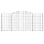 30 db íves horganyzott vas gabion kosár 300x30x120/140 cm