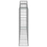 30 db íves horganyzott vas gabion kosár 300x30x120/140 cm