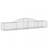 13 db íves horganyzott vas gabion kosár 300x50x40/60 cm