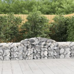 13 db íves horganyzott vas gabion kosár 300x50x60/80 cm