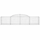 13 db íves horganyzott vas gabion kosár 300x50x60/80 cm