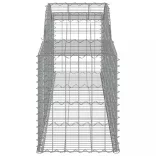 20 db íves horganyzott vas gabion kosár 300x50x60/80 cm