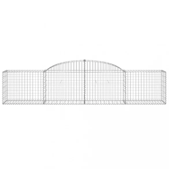 25 db íves horganyzott vas gabion kosár 300x50x60/80 cm