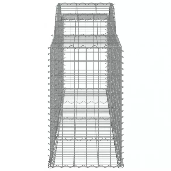 30 db íves horganyzott vas gabion kosár 300x50x80/100 cm