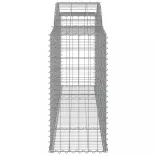 11 db íves horganyzott vas gabion kosár 300 x 50 x 100/120 cm