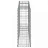 5 db íves horganyzott vas gabion kosár 300x50x140/160 cm