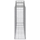 9 db íves horganyzott vas gabion kosár 300x50x140/160 cm