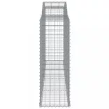 10 db íves horganyzott vas gabion kosár 300x50x140/160 cm