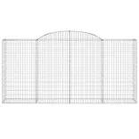 25 db íves horganyzott vas gabion kosár 300x50x140/160 cm