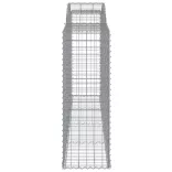 25 db íves horganyzott vas gabion kosár 300x50x140/160 cm