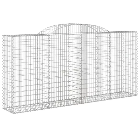 30 db íves horganyzott vas gabion kosár 300x50x140/160 cm