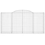 30 db íves horganyzott vas gabion kosár 300x50x140/160 cm