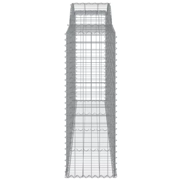 30 db íves horganyzott vas gabion kosár 300x50x140/160 cm