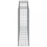 5 db íves horganyzott vas gabion kosár 300x50x160/180 cm