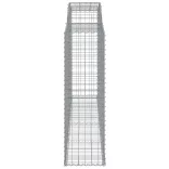 12 db íves horganyzott vas gabion kosár 300x50x160/180 cm
