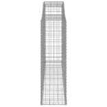 17 db íves horganyzott vas gabion kosár 300x50x160/180 cm