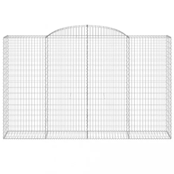 11 db íves horganyzott vas gabion kosár 300x50x180/200 cm