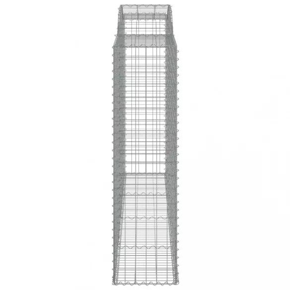 11 db íves horganyzott vas gabion kosár 300x50x180/200 cm